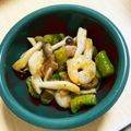 ❀ありーず✿'s cooksnap of when they made エビとアスパラとしめじの梅マリネ.