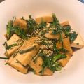 HANa☆K's cooksnap of when they made 糖質制限☆春菊と厚揚げの常備菜.