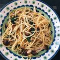 kokko37's cooksnap of when they made 梅干しと大葉のしめじパスタ.
