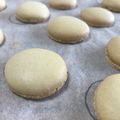 あんコろ餅's cooksnap of when they made 大好き 私のマカロン （きな粉）.