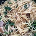 かせぃじん's cooksnap of when they made 鶏肉とほうれん草の和風パスタ.