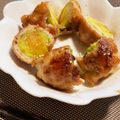 chikappe's cooksnap of when they made 芽キャベツの甘辛チーズ肉巻き.
