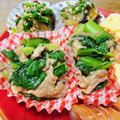 ＊＊めろん＊＊'s cooksnap of when they made 簡単♪小松菜と豚肉の野菜炒め(o^^o).