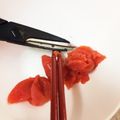フジぽん's cooksnap of when they made たらこ明太子の世界一楽なほぐし方.