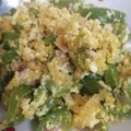 AiYuKE's cooksnap of when they made 弁当に！花粉症に？！ピーマン卵チーズ炒め.
