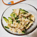 ぱにぱる's cooksnap of when they made ささみと胡瓜の梅肉和え.
