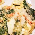 クックHJB3B6☆'s cooksnap of when they made 粉チーズマヨのほうれん草サラダ.