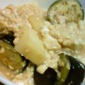 say26's cooksnap of when they made 豆腐と茄子と蕪の生姜味煮物.