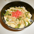 白いぐれーぷ's cooksnap of when they made いなり寿司丼（いなり揚げと炒り卵）.
