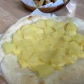 papikun's cooksnap of when they made 耳まで美味♡Saretta家のピザ生地.