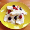 フランケンシュタイン's cooksnap of when they made 簡単おいしい！ヨーグルトバーク.