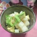 虹色♪︎ちゅーりっぷ's cooksnap of when they made アボカドと大根のコロコロサラダ.