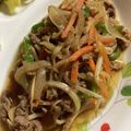 あっぷるあさい's cooksnap of when they made なんちゃってプルコギ.