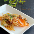 Miiyasusho's cooksnap of when they made 簡単♪鮭ときのこバター醤油焼き.