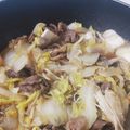 ☆★ケイト★☆'s cooksnap of when they made 牛肉と白菜のすき焼き　みたいな.