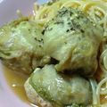 じゃりてん's cooksnap of when they made ロールキャベツ‼じゃなくてロールレタス‼.