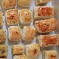 min__'s cooksnap of when they made ひと口でぱくっ♡可愛いスイートポテトパイ.