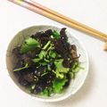 ハント☆'s cooksnap of when they made キクラゲとパクチーの中華冷菜.