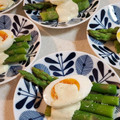 RiOmemory's cooksnap of when they made アスパラとろ〜り半熟マヨたま.