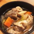 クックRGWM6D☆'s cooksnap of when they made 【ママレシピ】激ウマな「福島芋煮汁」.