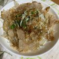 クック49L4Ho☆'s cooksnap of when they made オクラとしらす丼.