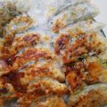 金魚のひらり's cooksnap of when they made 【定番】絶品！ニラとセロリの焼き餃子.