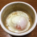 みんにょんぼん's cooksnap of when they made 保温鍋で作るとろ～り温泉たまご.