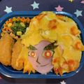 tmm1205K's cooksnap of when they made 鬼滅の刃【煉獄杏寿郎】キャラ弁.