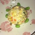 かずみ0125's cooksnap of when they made 残りご飯で簡単パラパラチャーハン♪.