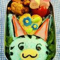 canelé032's cooksnap of when they made キャラ弁 どうぶつの森 ブーケ ラムネ.