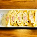 さすらい's cooksnap of when they made かにかまそのまま☆卵焼き.