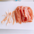 たちぽんぽん's cooksnap of when they made スルスル気持ちいい☆ささみの筋の取り方♪.