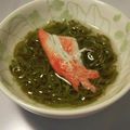 大魔女's cooksnap of when they made ☆あと一品 もずくカニカマ☆.