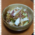 ★ﾚﾉぉ★'s cooksnap of when they made 長芋ときゅうりのなめたけ和え.