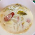 aiko37543's cooksnap of when they made あったまる♡野菜たっぷりミルクスープ.