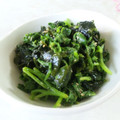 zakkiiM's cooksnap of when they made つるむらさきとわかめの中華風おひたし.