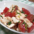 ゴースカ's cooksnap of when they made 夏野菜とササミの和え物～すだち胡椒風味～.