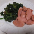 きらり流れ星's cooksnap of when they made 風邪予防にも！ちぢみほうれん草ねぎ炒め.