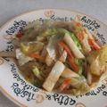 きらり流れ星's cooksnap of when they made ほたてと大根のオイスターソース炒め.