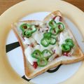 づぃんこ's cooksnap of when they made 簡単！ケチャチートースト.