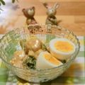 ももいろさくら's cooksnap of when they made エビとブロッコリーと玉子の味噌マヨサラダ.