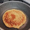 ocono's cooksnap of when they made おからパウダーで♪パンケーキ.
