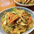 morihiro☆'s cooksnap of when they made 簡単本格ピリっと甘辛チャプチェ.