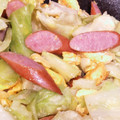 nattsumii's cooksnap of when they made キャベたまウインナーのマヨ炒め.