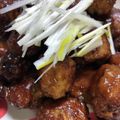 クックひろぽんず's cooksnap of when they made 黒酢あんの肉団子.