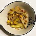 まめ郎's cooksnap of when they made レンジで簡単、れんこんツナサラダ.