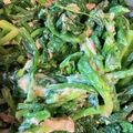 もも花ちゃん's cooksnap of when they made ほうれん草の味噌ツナマヨ.