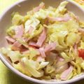 bookoppe's cooksnap of when they made 無限かも～キャベツとハムの簡単蒸し炒め☆.