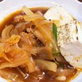 ya0503's cooksnap of when they made ねぎだくキムチ鍋.