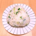 ステルトミチル's cooksnap of when they made シンプルが美味しい♪水菜のおにぎり☆.